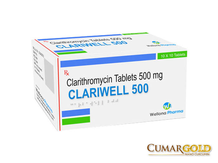 Hộp thuốc Clarithromycin