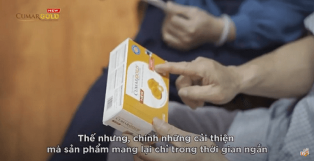 Sử dụng CumarGold New giúp chú Lương giảm hẳn các cơn đau dạ dày
